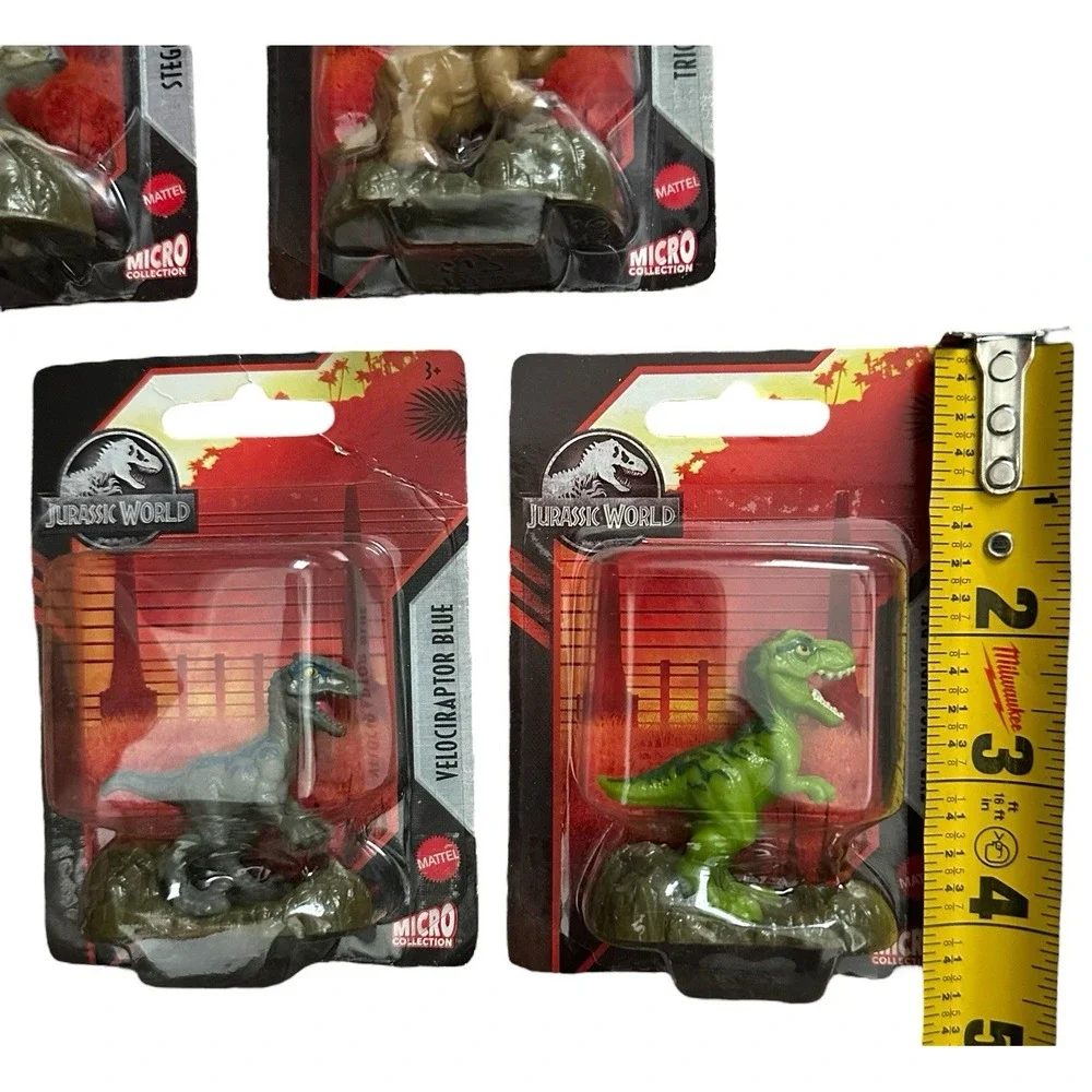 Jurassic World Micro Collection Set Of 5 Figures Cake Toppers‎